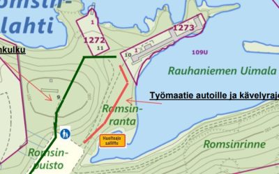 Rauhaniemen kansankylpylän päivittyvä remonttitiedote